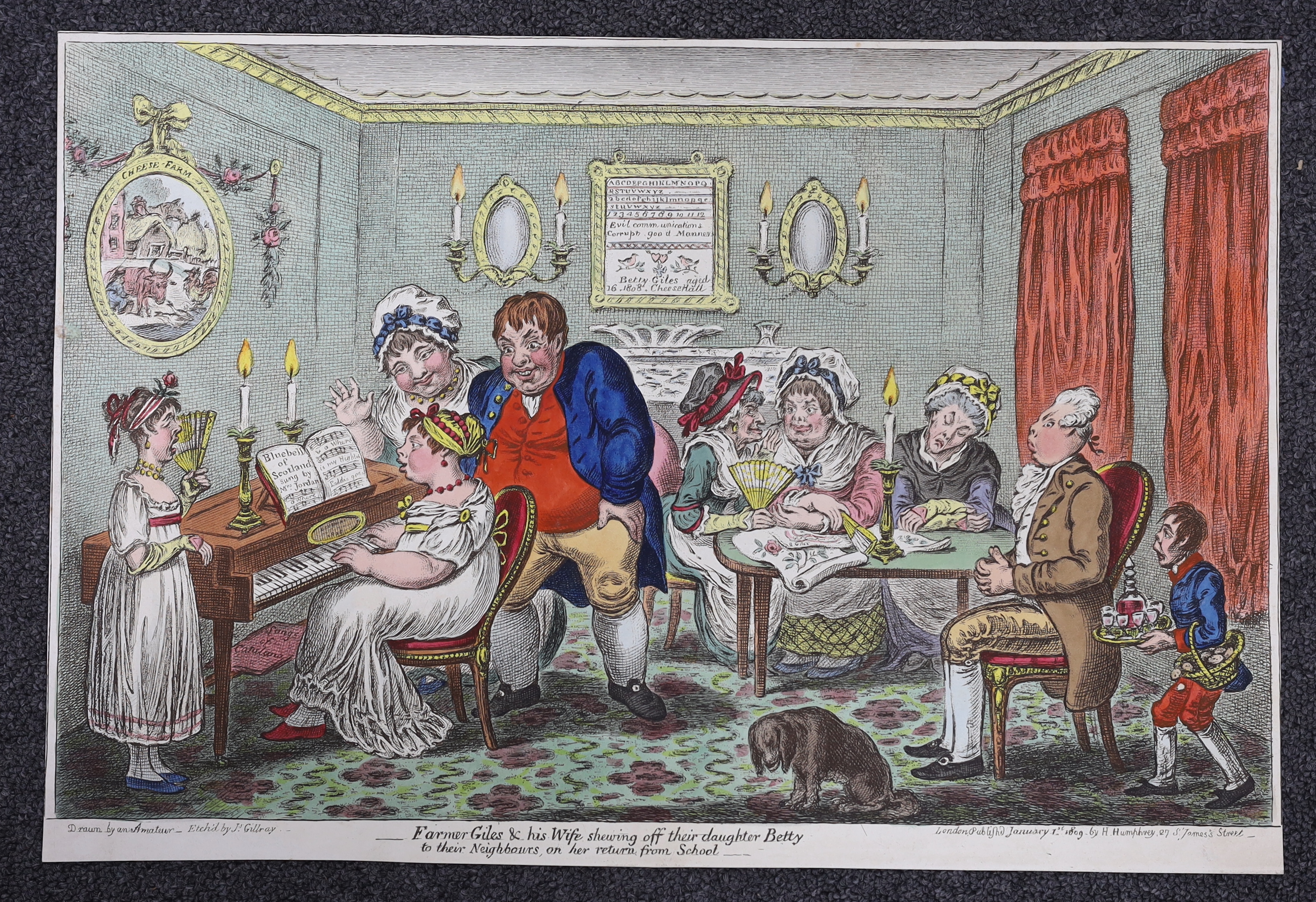 James Gillray (English, 1756-1815)